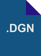 DGN  File Icon fill Crisp corners  v1