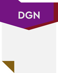 DGN File format minimal icon