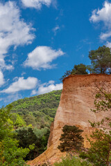 les ocres ou le colorado provençal à Rustrel