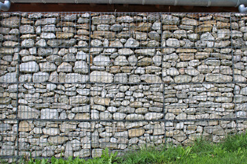 Mur en gabions