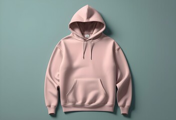 Mockup hoodie template with adjustable elements like color, shadows, and highlights, ensuring tailored presentations for diverse design concepts.