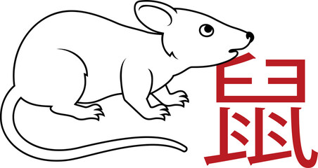 Rat Chinese Zodiac Horoscope Animal Year Sign