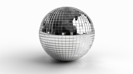 Mirror ball cut out based on generative artificial intelligence.
