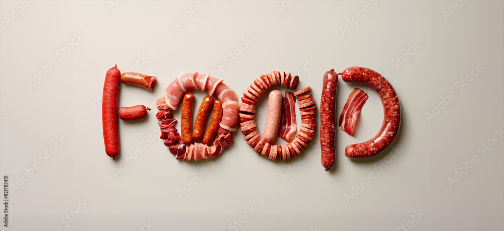 Poster the image is a creative way of spelling the word 