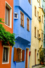 old town of wasserburg am inn - bavaria