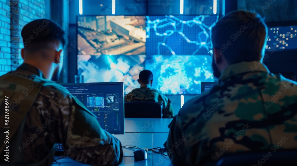 Aufkleber the military surveillance team locked a target on a vehicle from a satellite and was monitoring it o