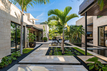 Fototapeta premium modern house