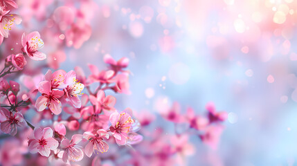 Obraz premium spring blooming flowers