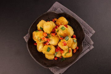 Tahu Cabe Garam or Salt and pepper Tofu is Chinese Food.