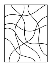 mandala pattern for Henna, Mehndi, tattoo, decoration. Decorative ornament in ethnic oriental style. Outline doodle hand draw vector illustration.