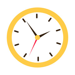 Watch or clock icon for web isolated