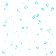 cute heart design for Valentines Day background