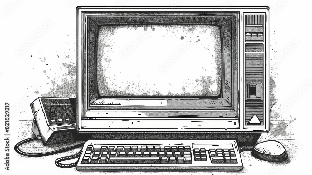 Poster retro pc desktop dialog window templates and pop-up user interface elements in 90s vaporwave style. 