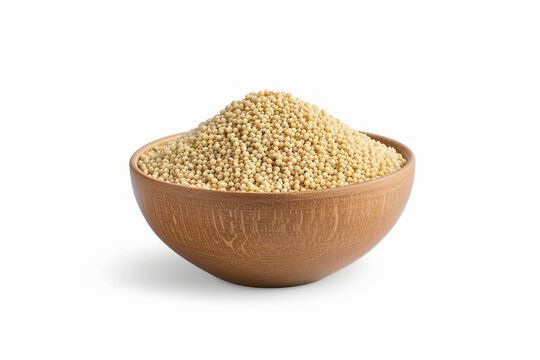 millet in the bowl