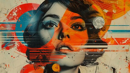 A collage of vintage movie posters with bold typography and dynamic compositions.