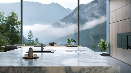 Marble Kitchen Counters