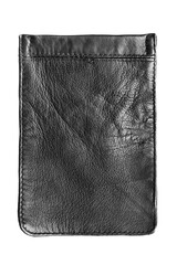 Leather pocket isolated