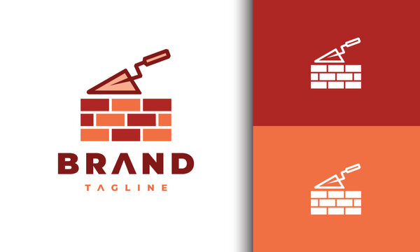 cement spoon brick logo