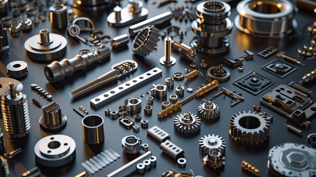 factories of spare parts and components