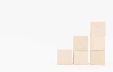 背景素材_積み木_白背景
