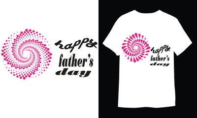 Father's day T- shirt and Father's Day poster or banner template and background. Greetings and presents for Father's Day in flat lay styling. Promotion and shopping template for love dad.