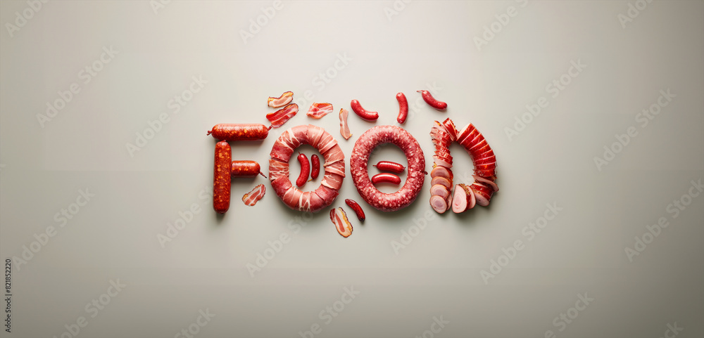Poster the image is a creative way of spelling the word 