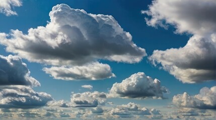 Fototapeta premium blue sky and clouds
