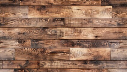 A top view of the wooden floor with a texture of natural oak wood, with visible grain and color variations in each strip, creating an organic feel. 