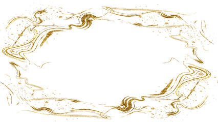 Glitter golden star and lightwave. Golden Holiday banner with glow particle. Sparkle gold bokeh. Luxury background. Golden star effect. Festive party. Twinkle flash.Golden Vector illustration.