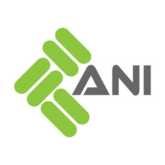 ANI letter logo vector design, ANI simple and modern logo. ANI luxurious alphabet design