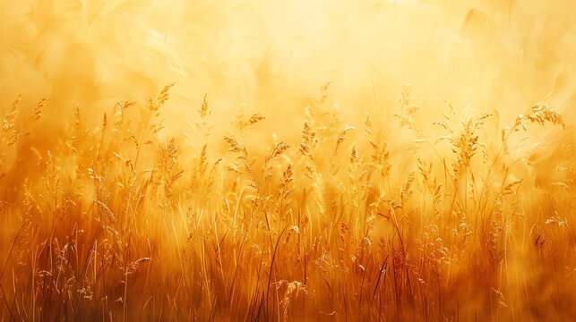 Abstract background of Golden Meadows