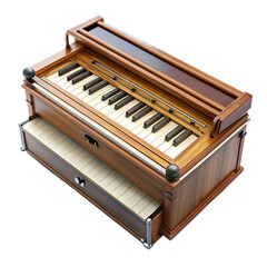 Accordion isolated on transparent background