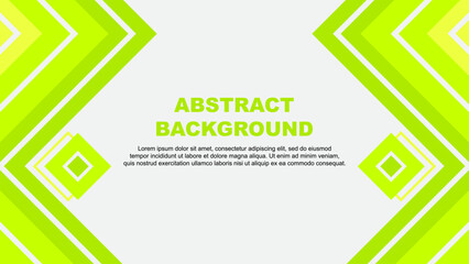 Abstract Background Design Template. Abstract Banner Wallpaper Vector Illustration. Abstract Lime Green Design