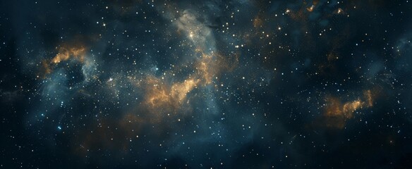 Abstract beautiful outer space background. Bright nebula in cosmos. Magic colorful nebula in milkyway galaxy.