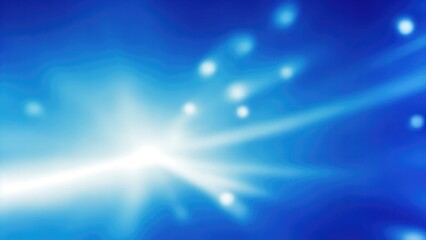 Abstract background with a Blue light blur