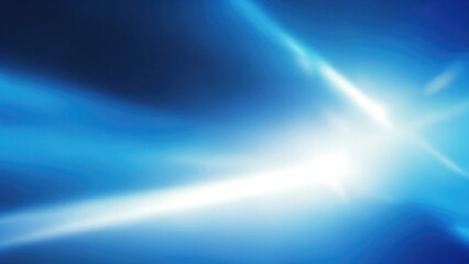 Abstract background with a Blue light blur