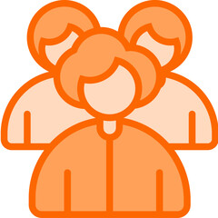 Leadership Dual Tone Icon Design Vector