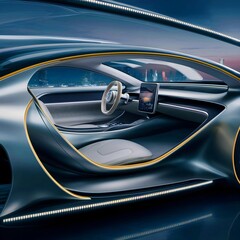Sleek Electric Concepts The Future car designing image