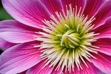 Obraz premium Close-up photos of the stamens