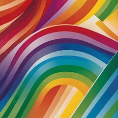 Fototapeta premium a rainbow colored background with a rainbow pattern.