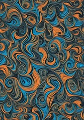 Obraz premium Seamless Pattern cloth abstract art background