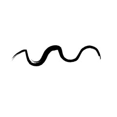 Hand drawn line brush