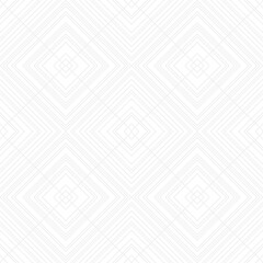 Seamless gray diamond pattern made from straight lines to create fabric and wallpaper. Geometric shapes in trendy retro style for room decoration.