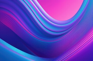 Multicolored abstract 3d background. Technology futuristic background. Trendy colors.