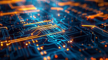 Digital background ideal for technology, neural networks, AI, data transmission, encryption, digital art, visual representations, scientific research.