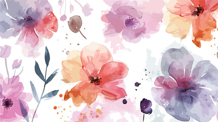 Abstrect Watercolor Clipart Watercolor Background Wat