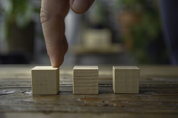 Building New Ideas with Wooden Blocks