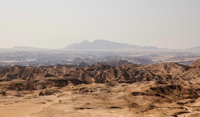 Moon landscape - Namibia