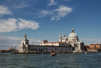 Scenic view of Basilica di Santa Maria della Salute in Venice, Italy