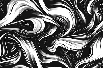 A black and white image of a wave with a lot of detail